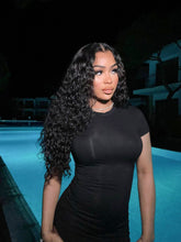 Brooklyn Hair 6x6 Water Wave Style Wear-N-Go! Tiny Knots Glueless Wig Deep Wave Pre-All Parting Max Swiss HD Lace Raw Hair 180% Density